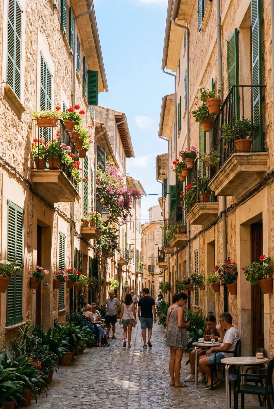 Calles del casco antiguo de Palma de Mallorca
